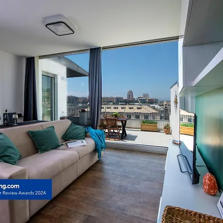 公寓 Attico Luxury Con Parcheggio E Terrazza Vista Mozzafiato *