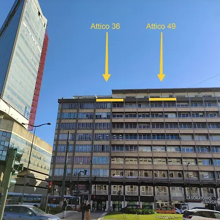 公寓 Attico Luxury Con Parcheggio E Terrazza Vista Mozzafiato 热那亚