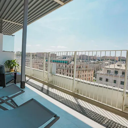 Appartement Attico Luxury Con Parcheggio E Terrazza Vista Mozzafiato Genua